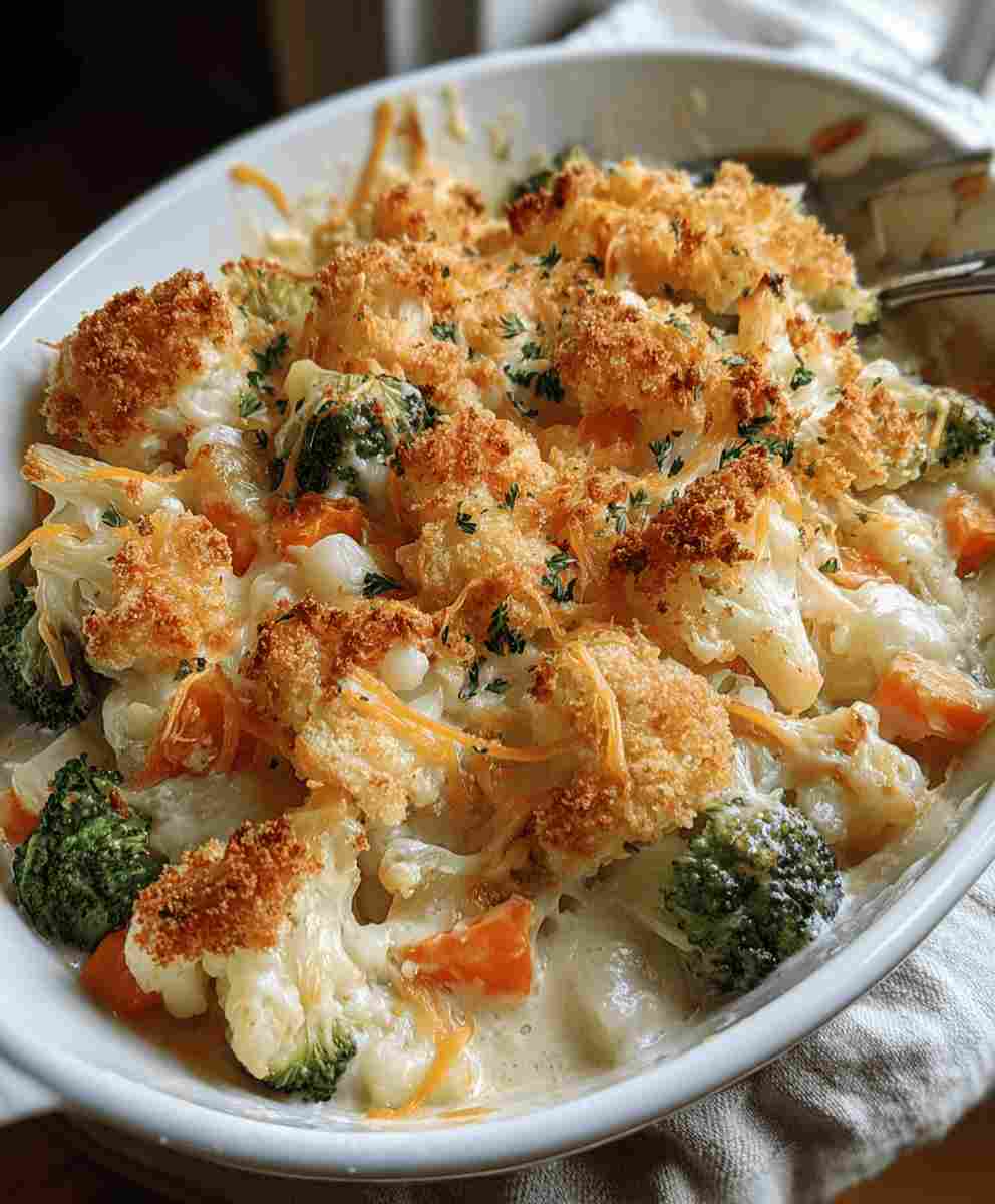 Creamy Winter Vegetable Casserole