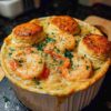 Shrimp & Lobster Pot Pie with Cheddar Bay Biscuits