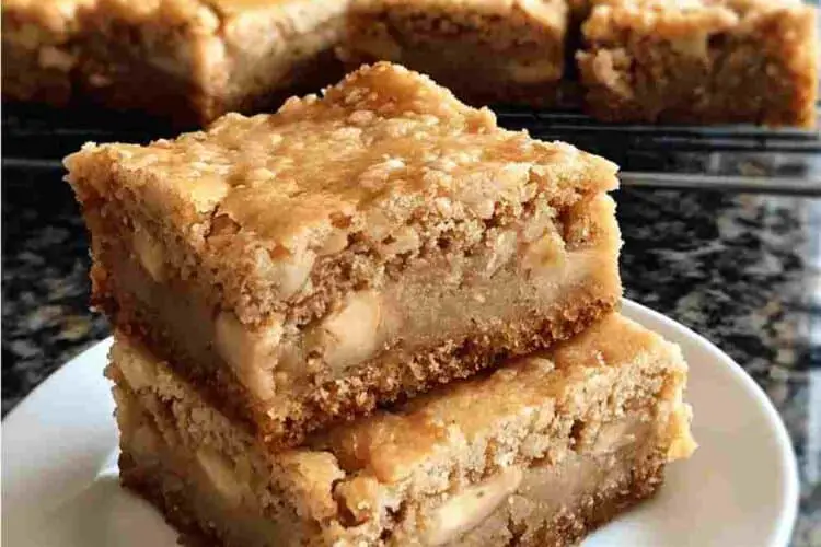 Easy Banana Blondies