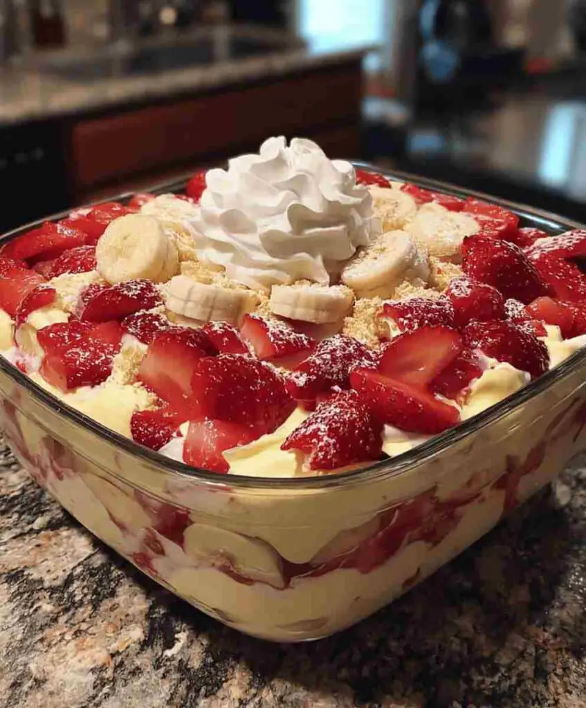 Strawberry Banana Pudding Dream