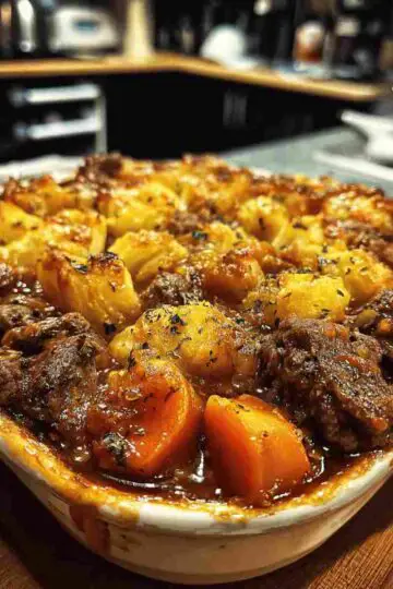 Heavenly Angel Beef Casserole