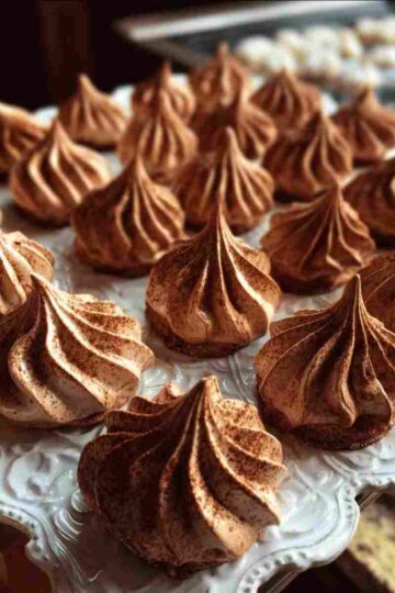 Chocolate Meringue Cookies
