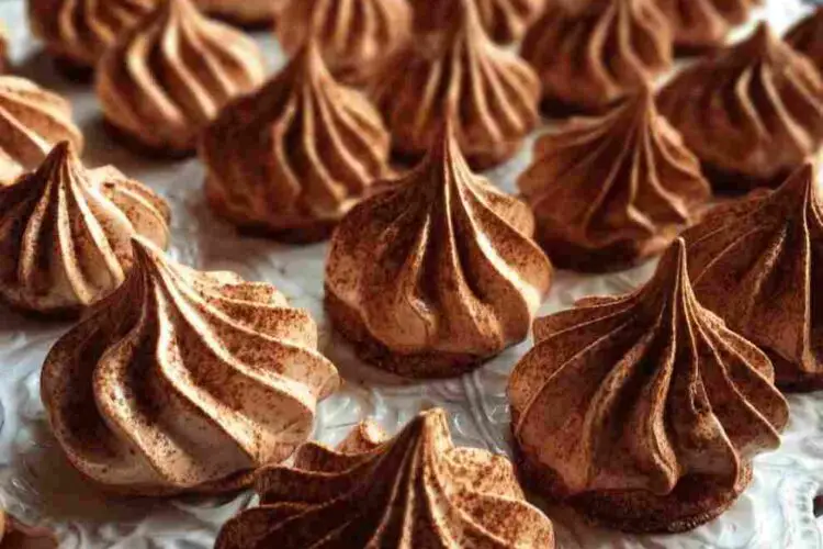 Chocolate Meringue Cookies