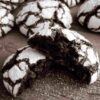 Vintage Chocolate Crinkle Cookies