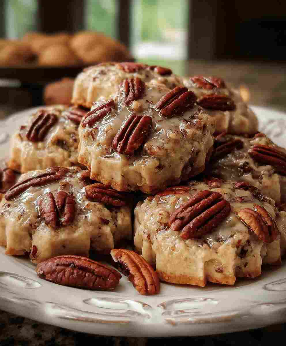 Maple Pecan Pie Cookies