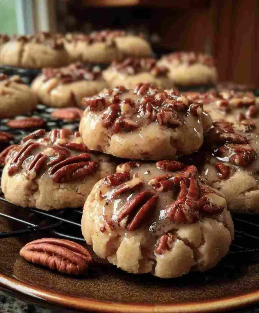 Maple Pecan Pie Cookies