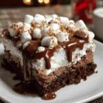 Hot Chocolate Poke Cake