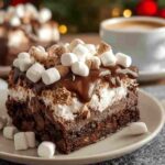 Hot Chocolate Poke Cake