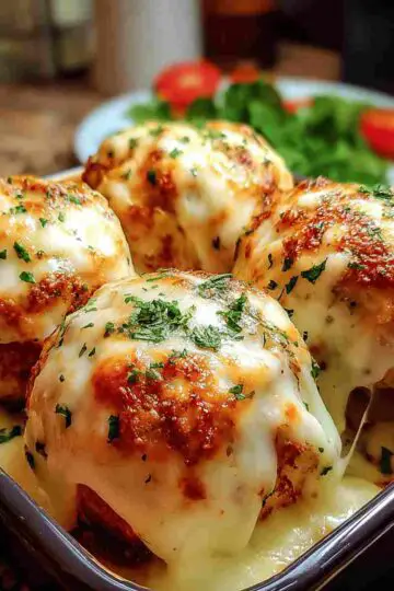 Mozzarella Ranch Chicken Bombs