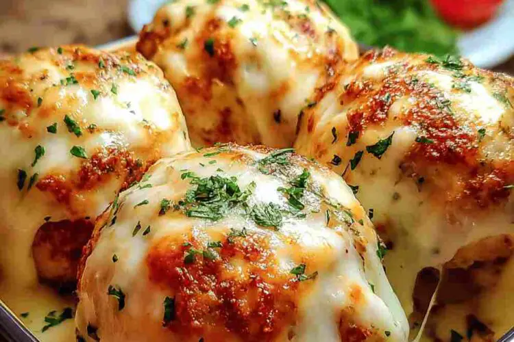 Mozzarella Ranch Chicken Bombs