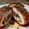 Cranberry Brie Stuffed Chicken