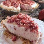 Strawberry Shortcake Freezer Pie