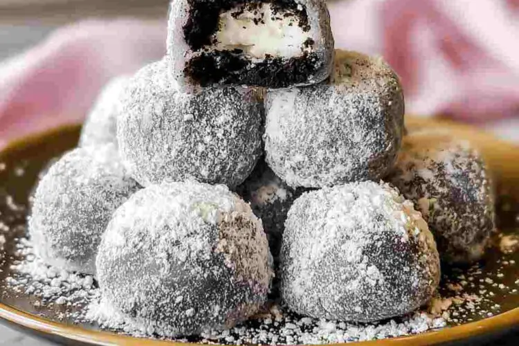 Snowball Oreo Cookie Balls