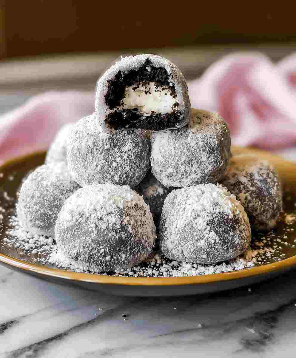 Snowball Oreo Cookie Balls