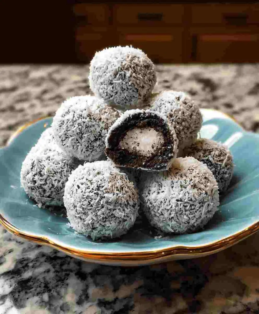 Snowball Oreo Cookie Balls