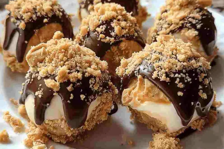 No Bake Peanut Butter Cheesecake Balls