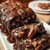 Gooey Chocolate Pecan Cake