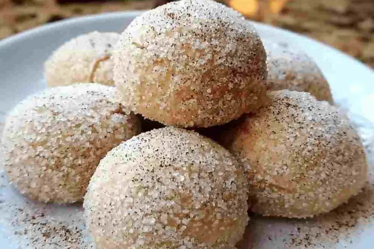 Cinnamon Sugar Snowball Cookies