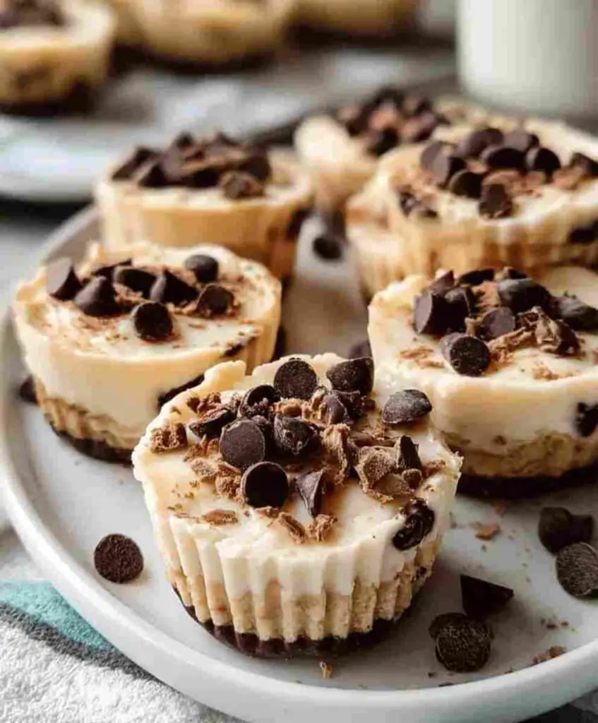 High Protein Yogurt Cookie Dough Cups