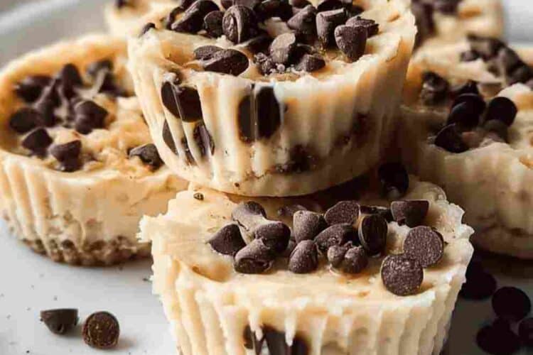 High Protein Yogurt Cookie Dough Cups