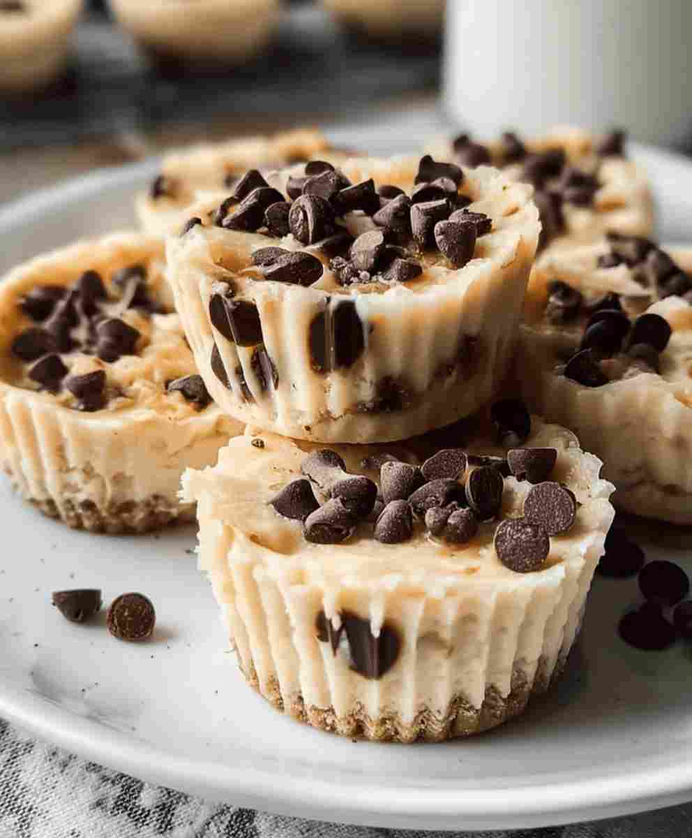 High Protein Yogurt Cookie Dough Cups
