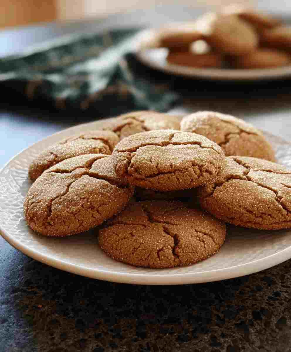 Easy Ginger Snap Cookies