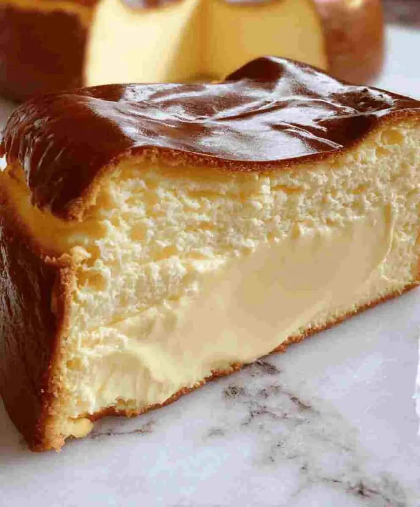 Easy Burnt Basque Cheesecake