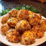 Rotel Cream Cheese Sausage Balls