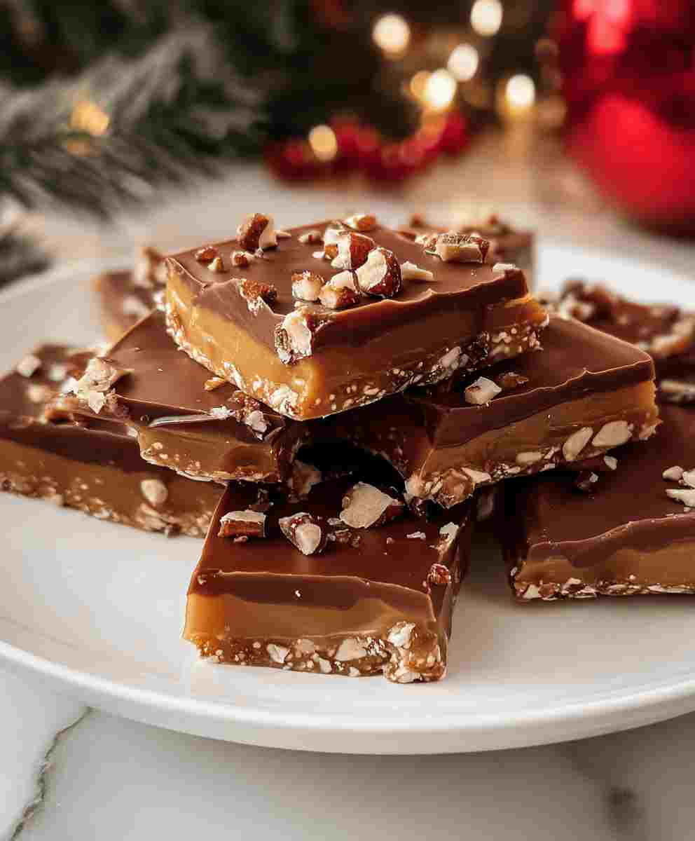 Classic Christmas Toffee