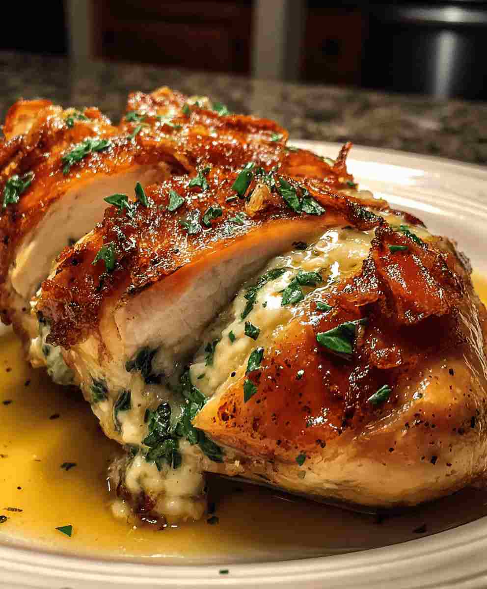 Ruth’s Chris Stuffed Chicken Copycat