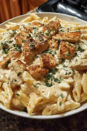 Creamy Boursin Chicken Pasta