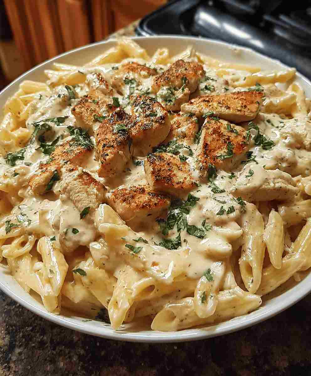 Creamy Boursin Chicken Pasta