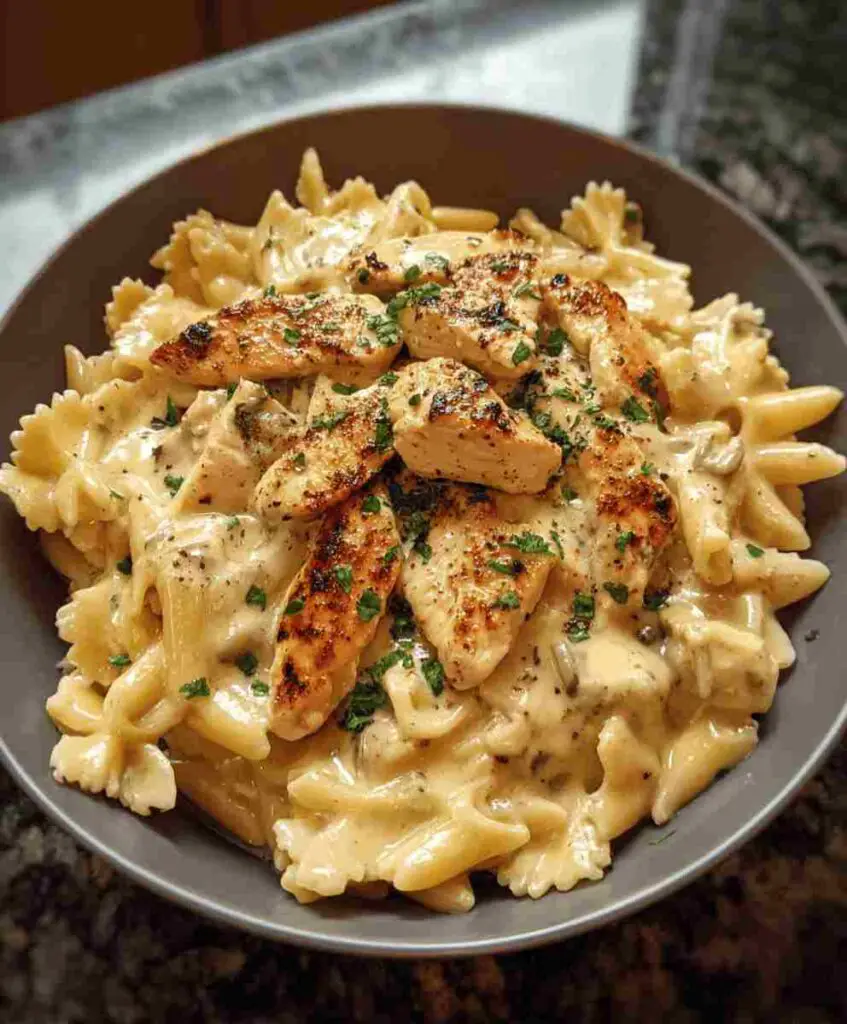 Creamy Boursin Chicken Pasta