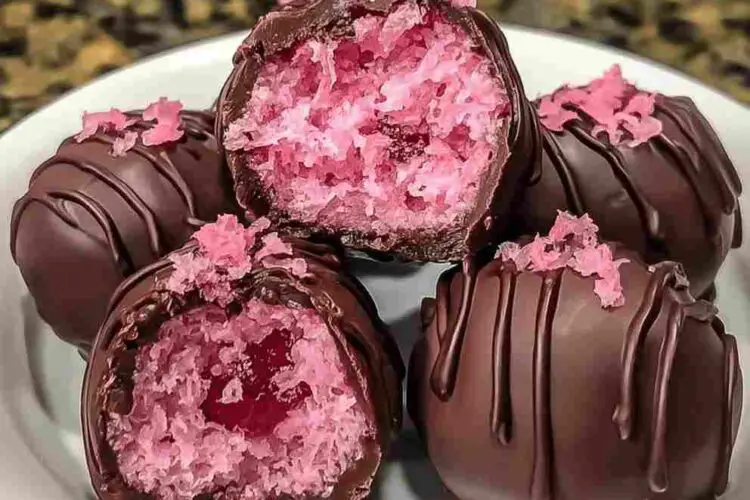 Cherry Mash Truffles