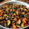 Ground Beef Zucchini Sweet Potato Skillet