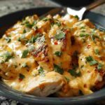 Mexican Chicken with Cheese Sauce
