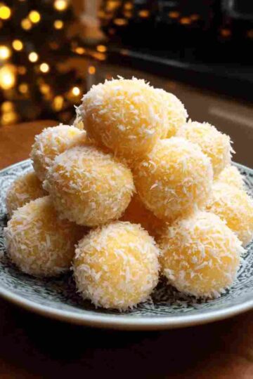 Christmas Pineapple Coconut Balls