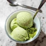 Matcha Green Tea Greek Frozen Yogurt