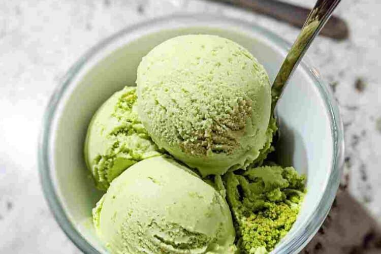 Matcha Green Tea Greek Frozen Yogurt