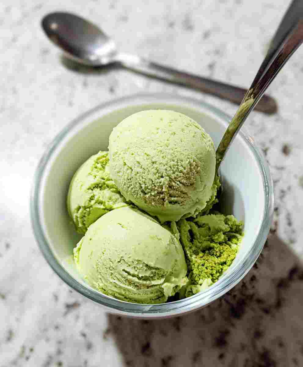 Matcha Green Tea Greek Frozen Yogurt