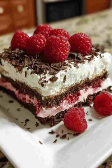 Raspberry Chocolate Lasagna