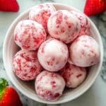 Strawberry Greek Yogurt Bites