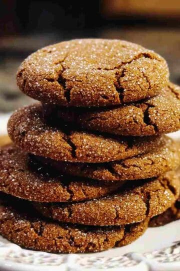 Super Soft Molasses Cookies