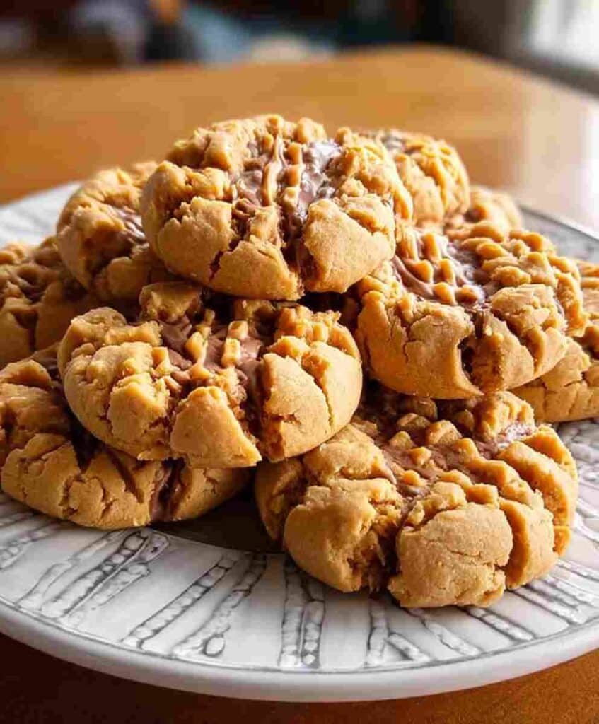 Healthy Peanut Butter Greek Yogurt Cookies