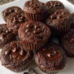 Irresistibly Healthy Chocolate Mini Muffins
