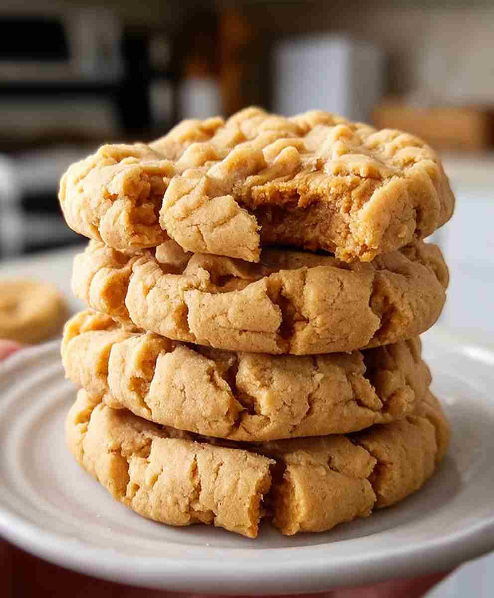Healthy Peanut Butter Greek Yogurt Cookies