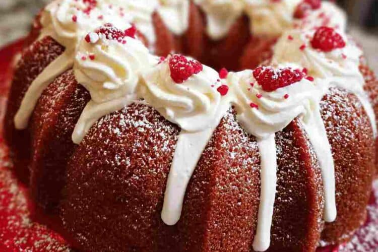 Valentine’s Day Bundt Cake