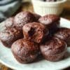 Fudgy Cottage Cheese Brownie Bites