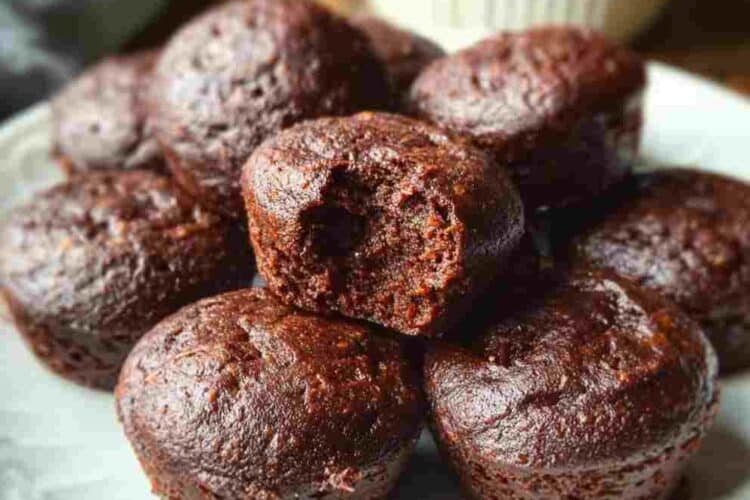 Fudgy Cottage Cheese Brownie Bites