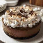 Easy Hot Cocoa Cheesecake